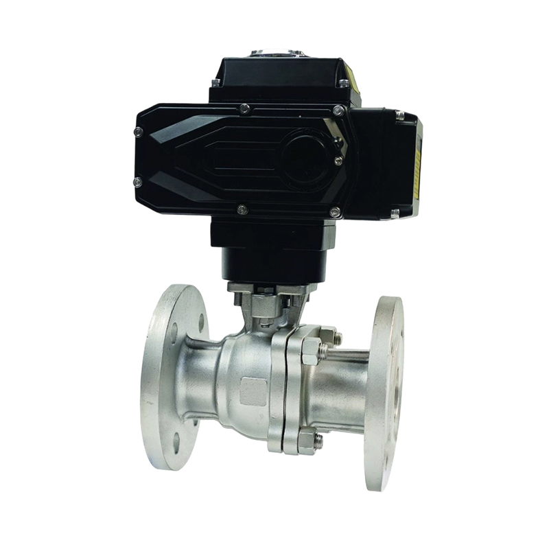 Van bi điện bằng đồng thau với bộ truyền động